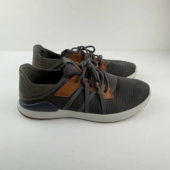 Men's Olukai Mio Li Sneaker Shoes in Assorted Colors US Size 11 Grey - Picture 5 of 9